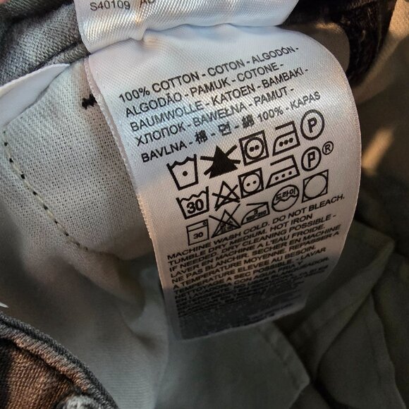 Levis Cargo Shorts Mens 30 Green Camo Cotton Utility Pockets Outdoor Ripstop - Picture 9 of 11